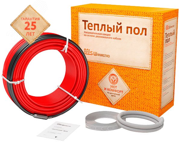 Изображение товара Кабель нагревательный Warmstad WSS 100 Вт 7 м для теплого пола