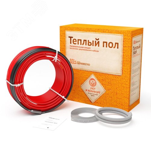 Изображение товара Кабель нагревательный для теплого пола Warmstad 1530 Вт 109 м (шт)