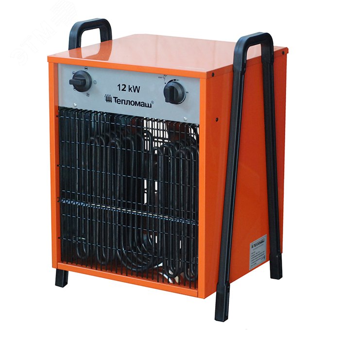 Изображение товара Электрический тепловентилятор на 12 кВт КЭВ-12С40Е для промышленных помещений