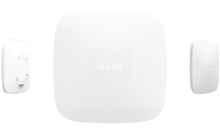 Смарт-центр системы безопасности Ajax Hub white Ajax