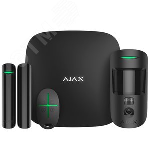 Комплект сигнализации с фотоверификацией тревог Ajax