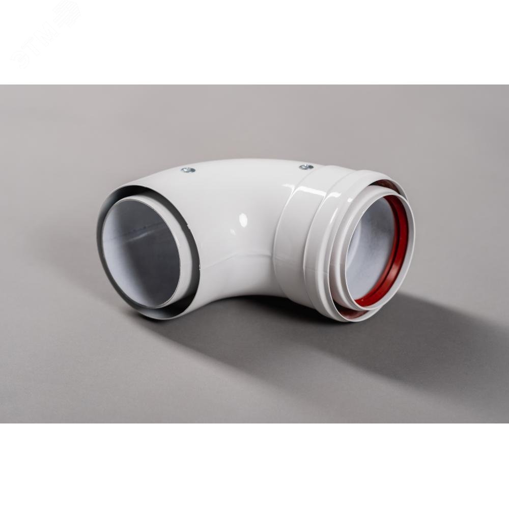 Изображение товара Отвод эмалированный 90 град. для труб с изоляцией 80/100 мм Baxi