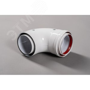 Изображение товара Отвод эмалированный 90 град. для труб с изоляцией вн/нар 80/100 мм (шт)