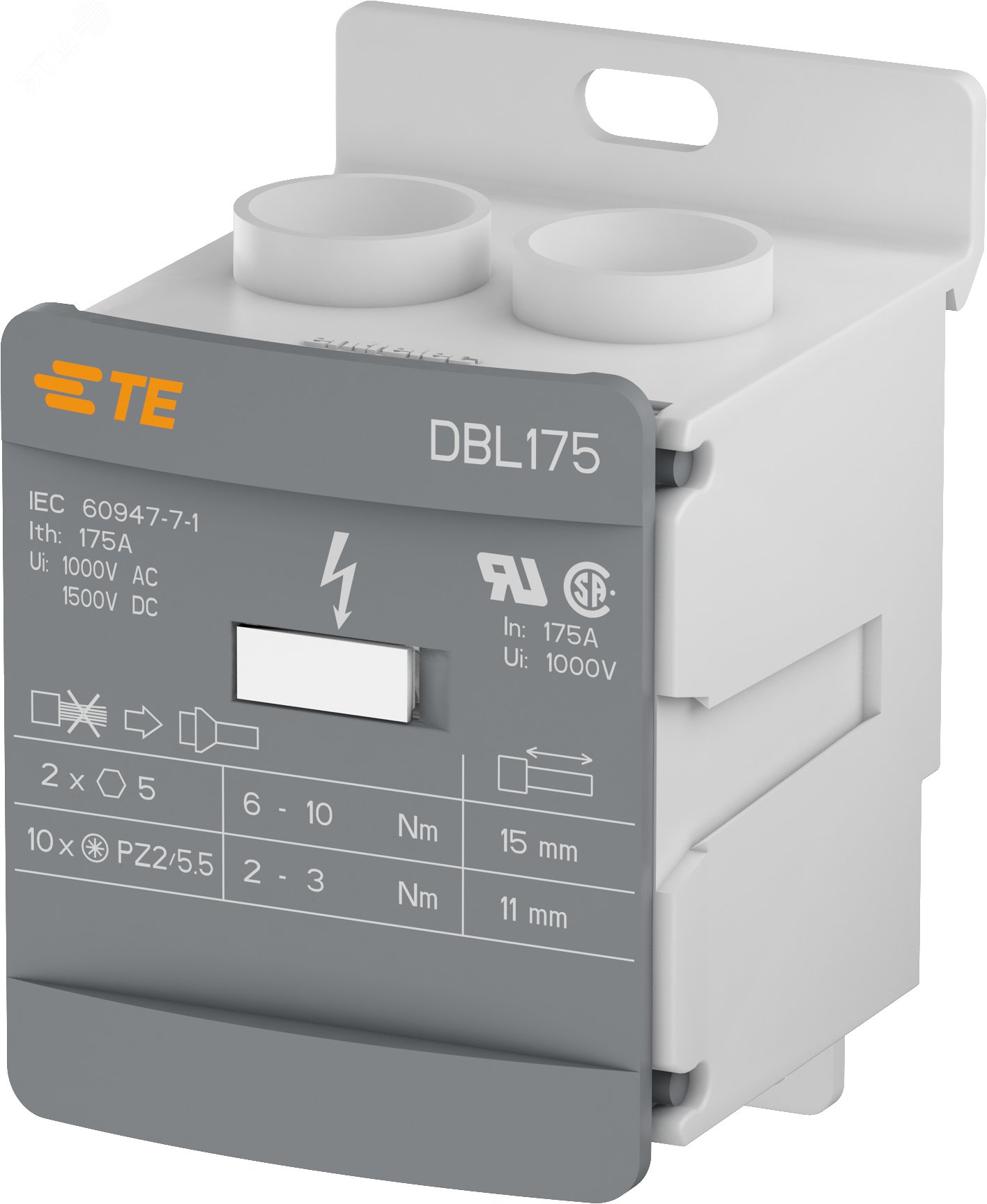 Блок распределительный 175А 1п 1SNL317510R0000 TE Connectivity (Entrelec,Tyco)