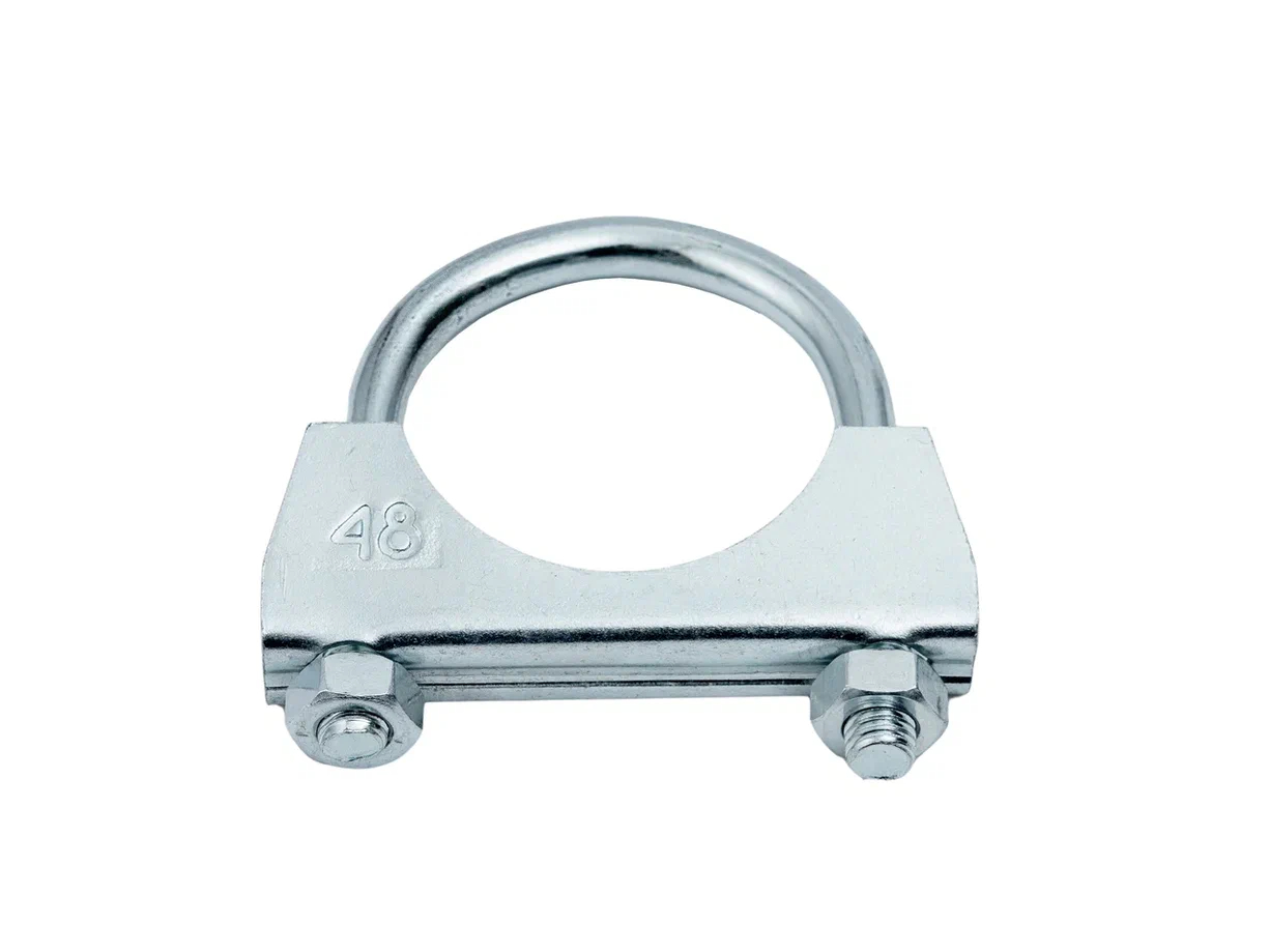 Хомут крепления глушителя стремянка d=38мм оцинкованная сталь W1