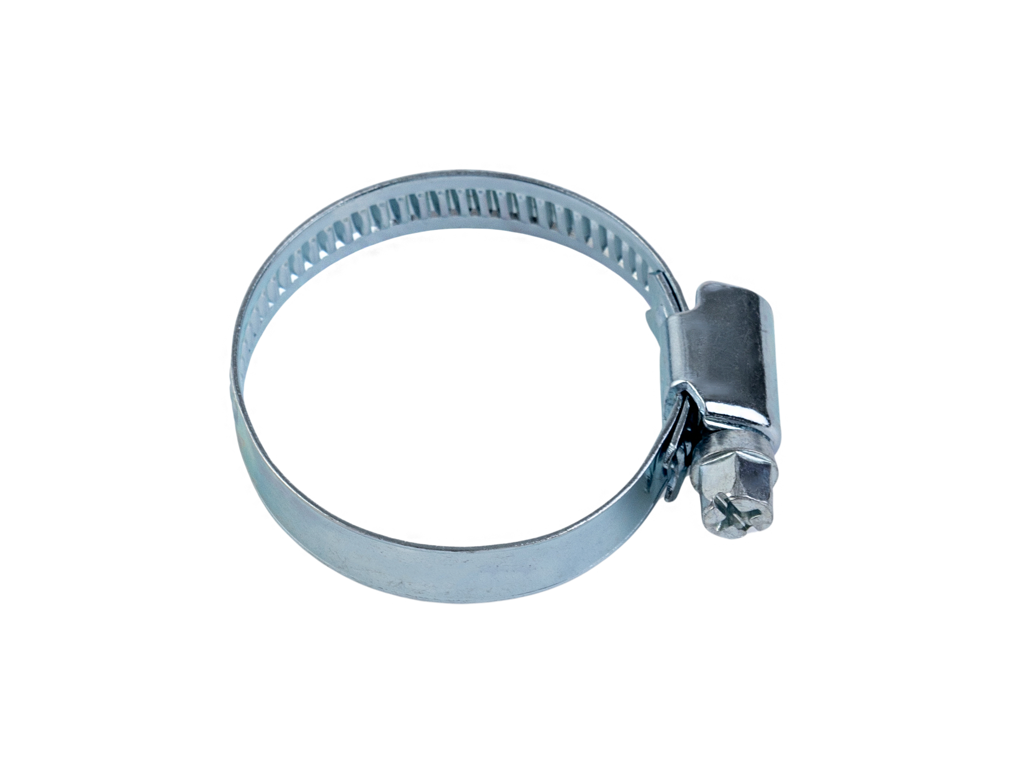 Хомут червячный 16-27/9 W1 оцинкованная сталь 1Л 16-27-7 ГОСТ 28191-89