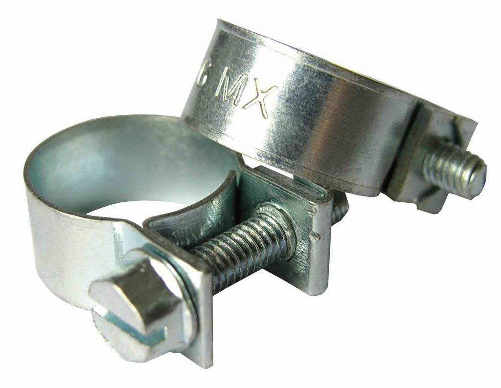Хомут-мини  8 NORMAL W1 оцинкованная сталь