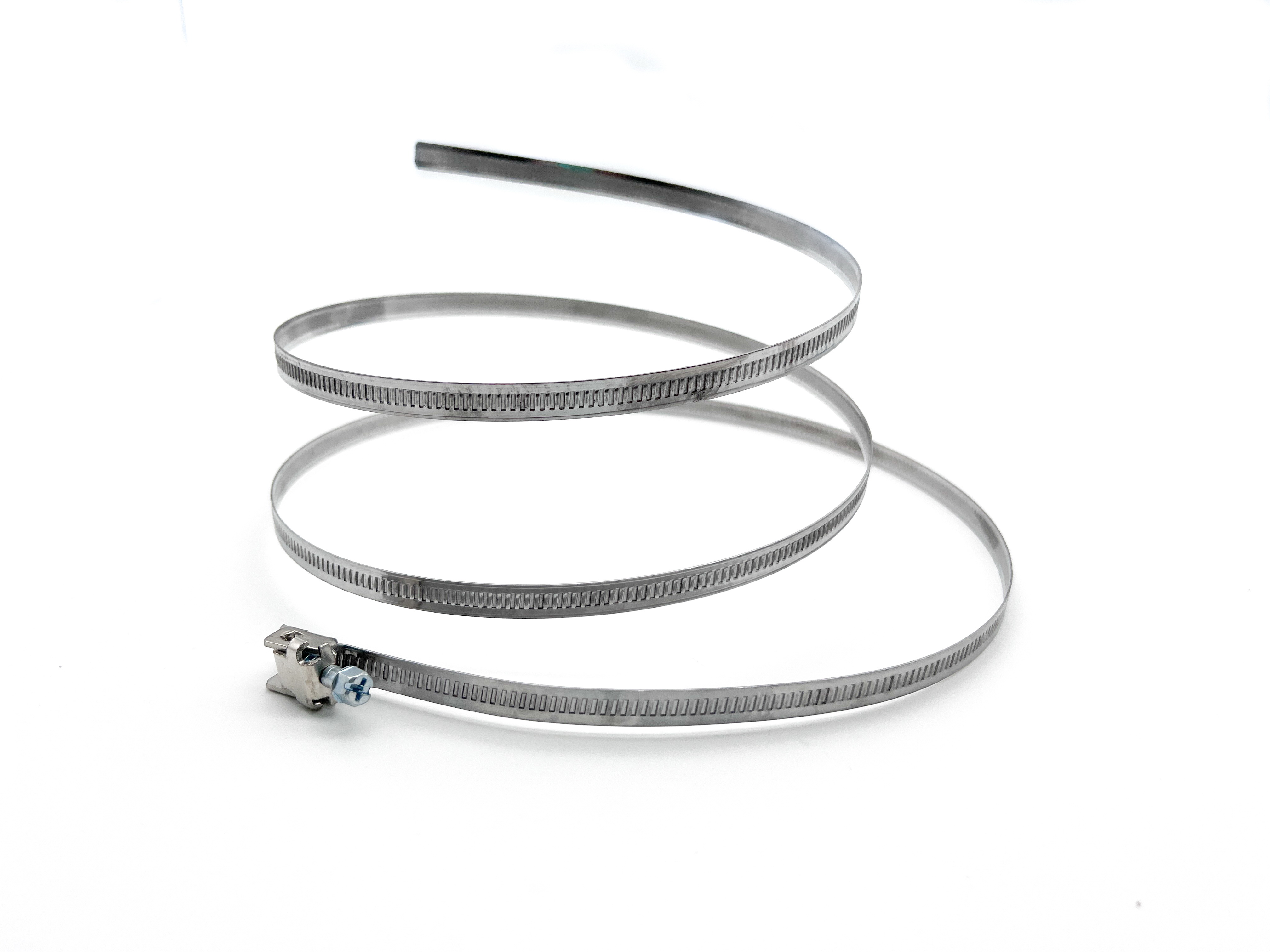 Хомут червячный  универсальный с расширенным диапазоном  25-700 мм W2 нержавеющая сталь