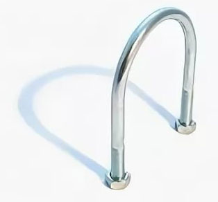 Болт U-образный Скоба ГОСТ 24137 ДИН 3570 оцинкованная сталь 8' М16 без гаек