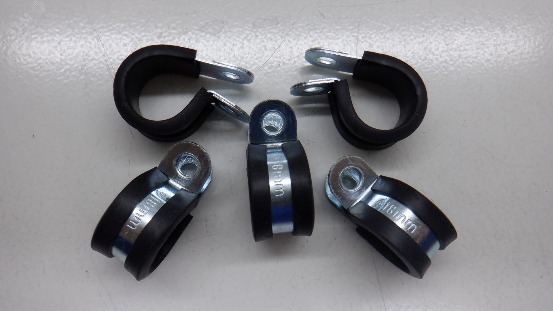 Изображение товара Скоба резиноармированная Рубер 18/15 (шт)