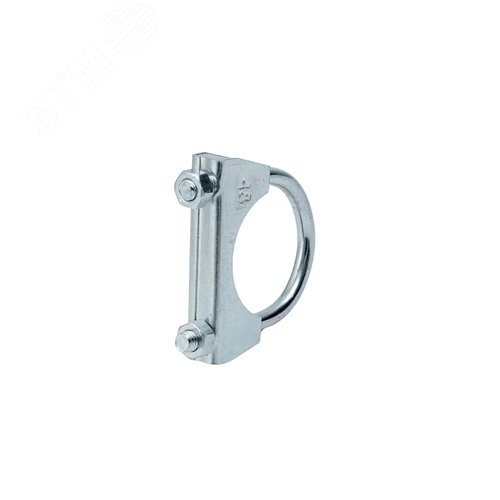 Хомут крепления глушителя стремянка d=38мм оцинкованная сталь W1 - фото 3