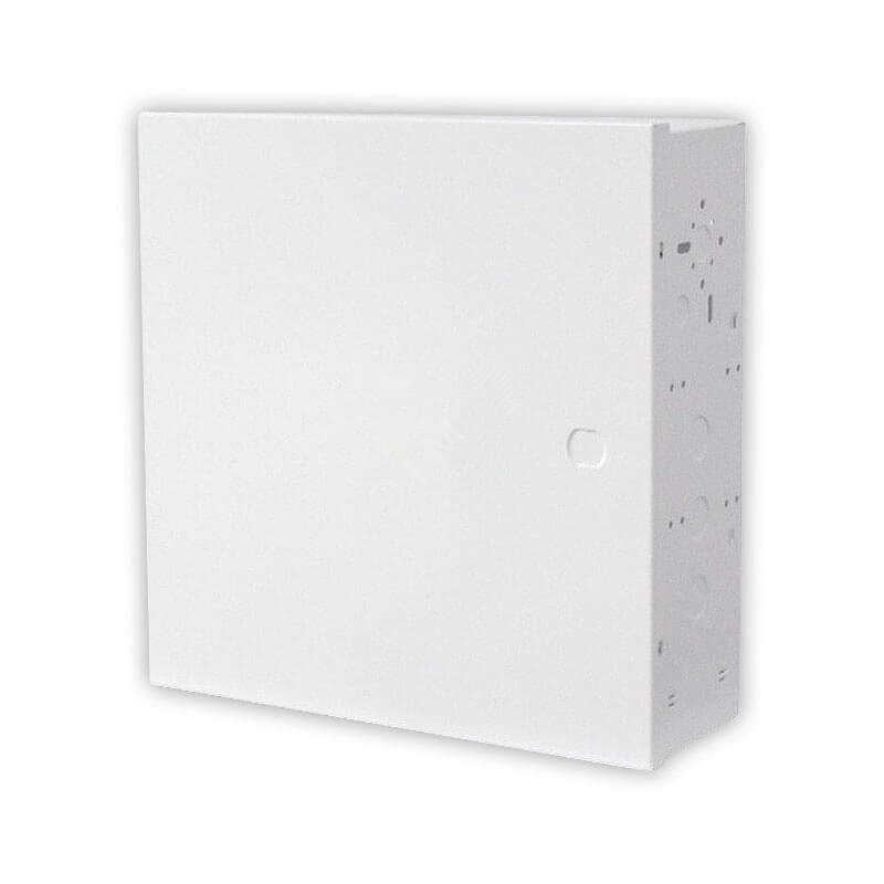 Изображение товара Металлический монтажный бокс для модулей и панелей 28х28х8 см с замком