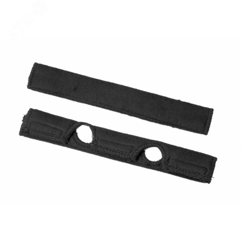 Изображение товара Обтюратор огнестойкий налобный из хлопка для сварщиков комплект 2 шт