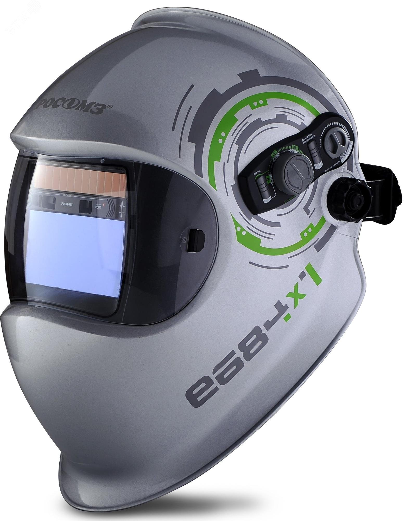 Изображение товара Щиток защитный лицевой сварщика модели е684 (шт)