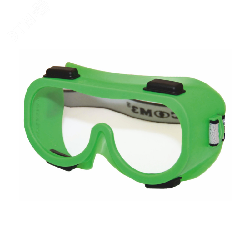 Изображение товара Защитные закрытые очки ЗН4 ЭТАЛОН StrongGlass с вентиляцией и прочными линзами