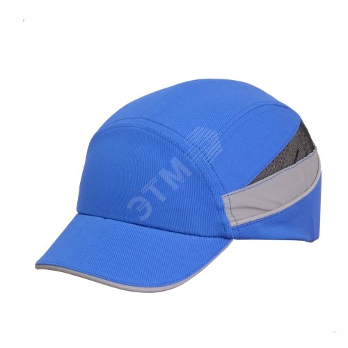 Изображение товара Каскетка RZ BioT CAP голубой защитная регулировка мягкий амортизатор светоотражающие вставки всесез