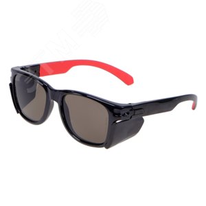 Изображение товара Очки защитные открытые О80 Зебра StrongGlass (5-3.1 PC) (шт)