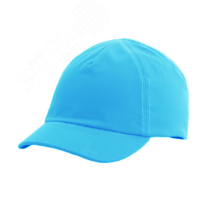 Каскетка защитная RZ ВИЗИОН CAP небесно-голубая (защитная, легкая, укороченный козырек, удобная посадка, улучшенная вентиляция, от -10°C до + 50°C)