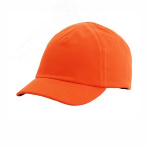 Каскетка защитная RZ ВИЗИОН CAP оранжевая (защитная, легкая, укороченный козырек, удобная посадка, улучшенная вентиляция, от -10°C до + 50°C)