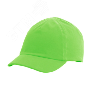 Каскетка защитная RZ ВИЗИОН CAP зелёная (защитная, легкая, укороченный козырек, удобная посадка, улучшенная вентиляция, от -10°C до + 50°C)