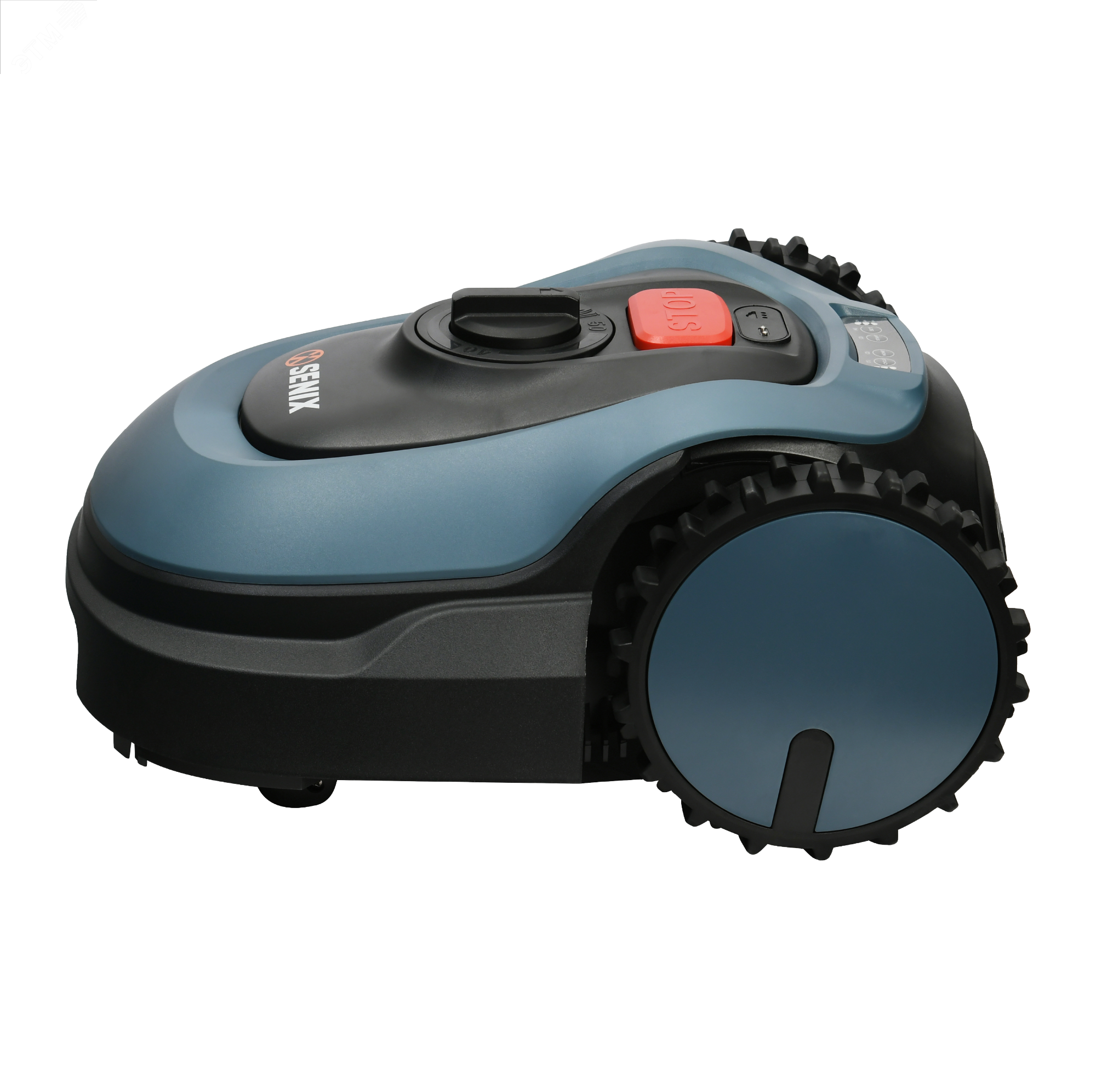 Изображение товара Робот газонокосилка 20В , 18 см, встроенный аккумулятор 2,5 Ач, зарядная станция. (шт)