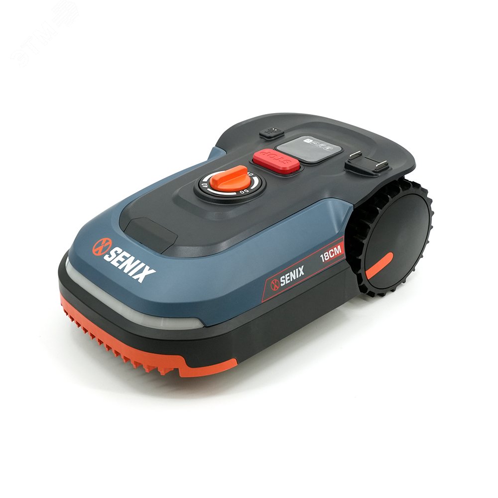 Изображение товара Робот газонокосилка, 18 см, в комплекте 1 батарея 2Ач, Зарядная станция. X2 20В (шт)