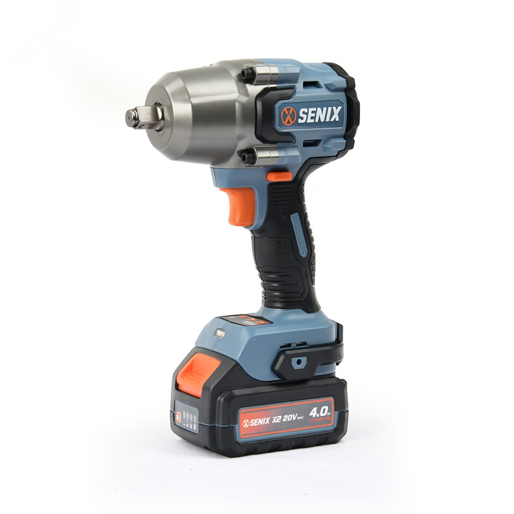 Изображение товара Гайковерт импульсный 1/2, 750 Нм, 1х4Ач, ЗУ, кейс X2 20В (шт)