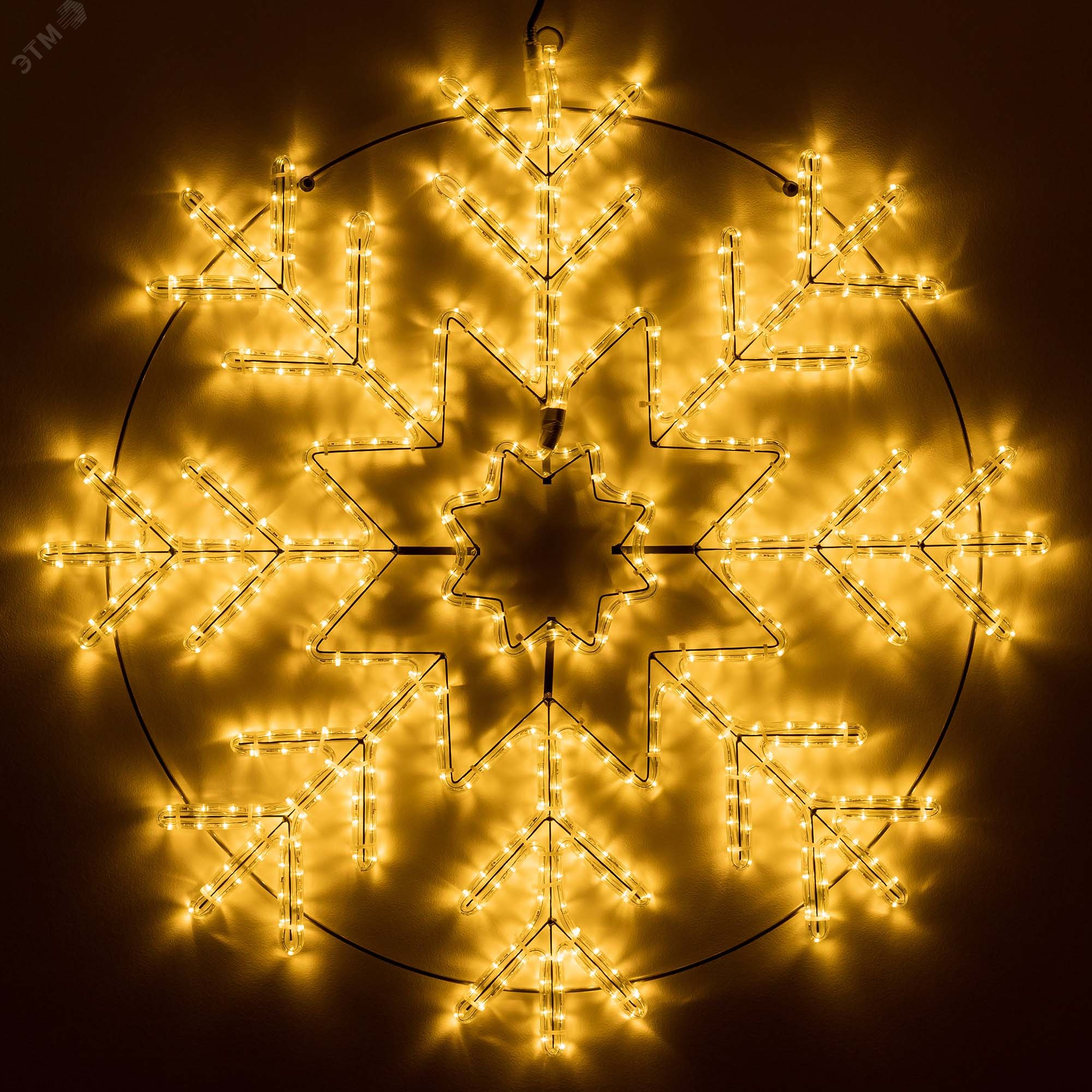 Изображение товара Световая фигура Arlight Ardecoled SNOWFLAKE 950x950 мм 540LED Warm