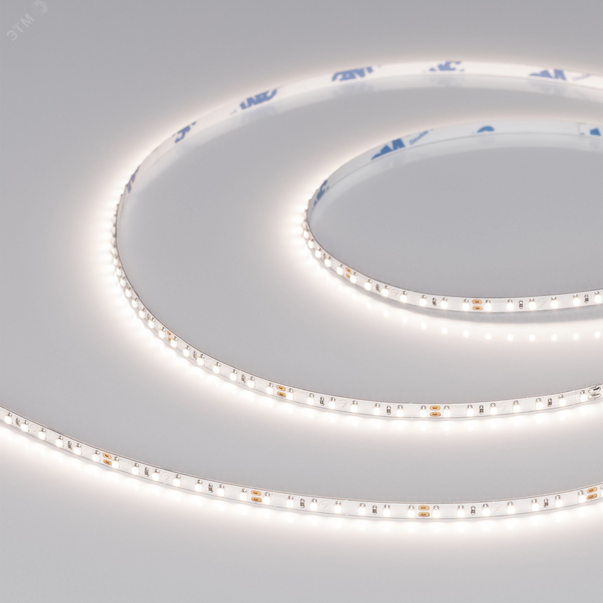 Изображение товара Лента светодиодная 10 Вт/м 24В IP20 4000K 182LED/м MICROLED-M182-4mm