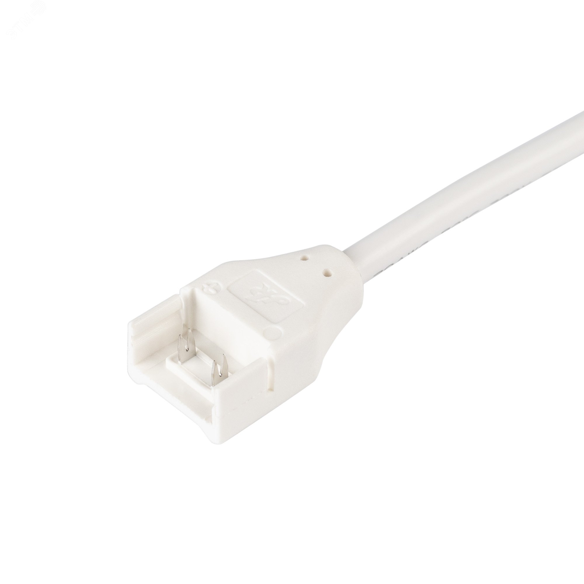 Изображение товара Коннектор питания для светодиодных лент ARL U286 пластиковый, 600 мм