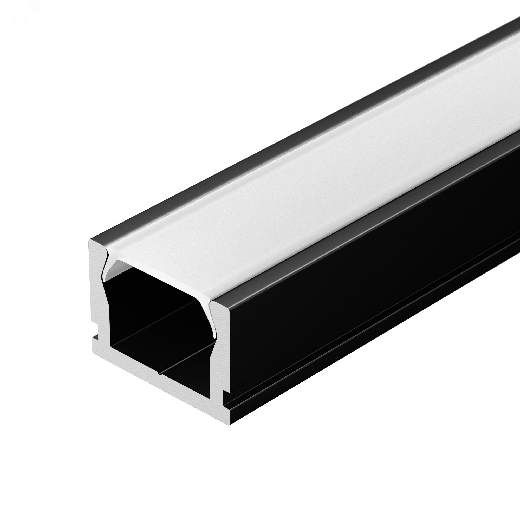 Изображение товара Профиль PIK-1007-2000 ANOD BLACK (Алюминий) (м)