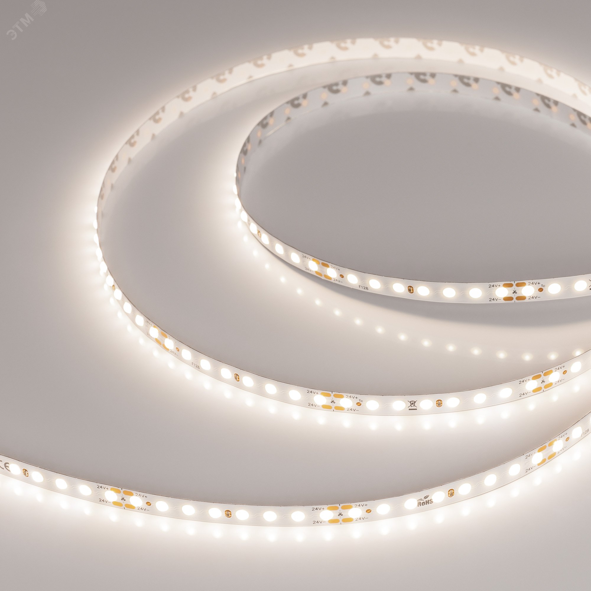 Изображение товара Светодиодная лента DOT 11 Вт/м 24 В IP20 4000K 128LED/м 5 м