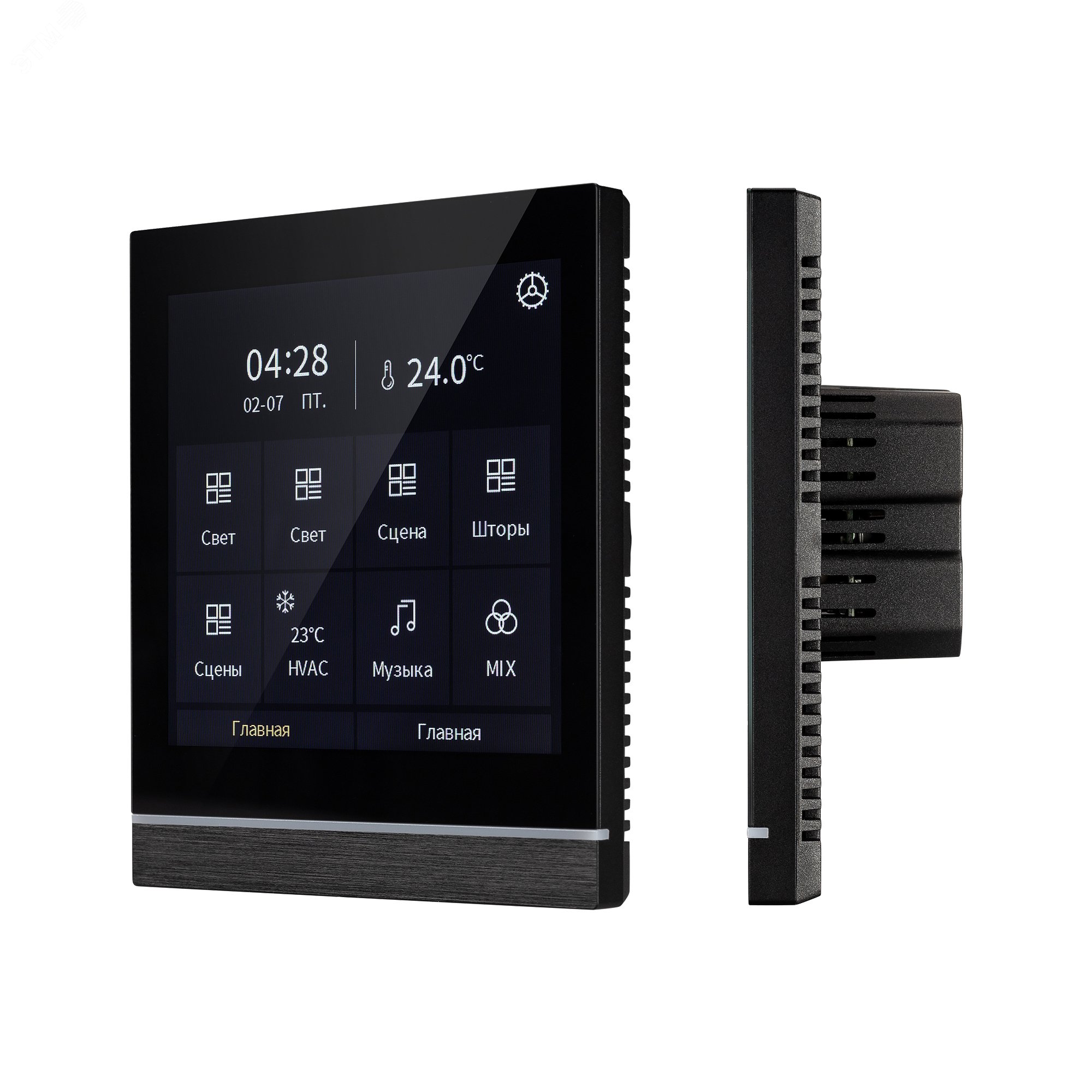 Изображение товара Панель управления сенсорная INTELLIGENT ARLIGHT KNX-113-40-MULTI-V4-IN