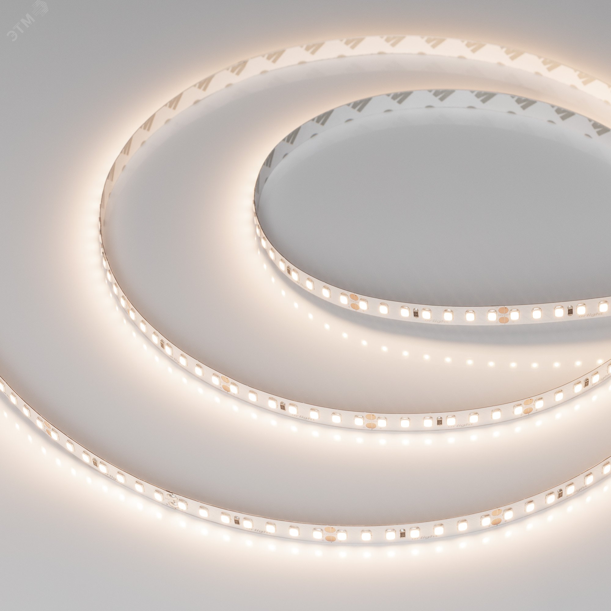 Изображение товара Светодиодная лента 5 Вт/м 24В IP20 3500K 140LED/м ARLIGHT RTW-A140-8mm