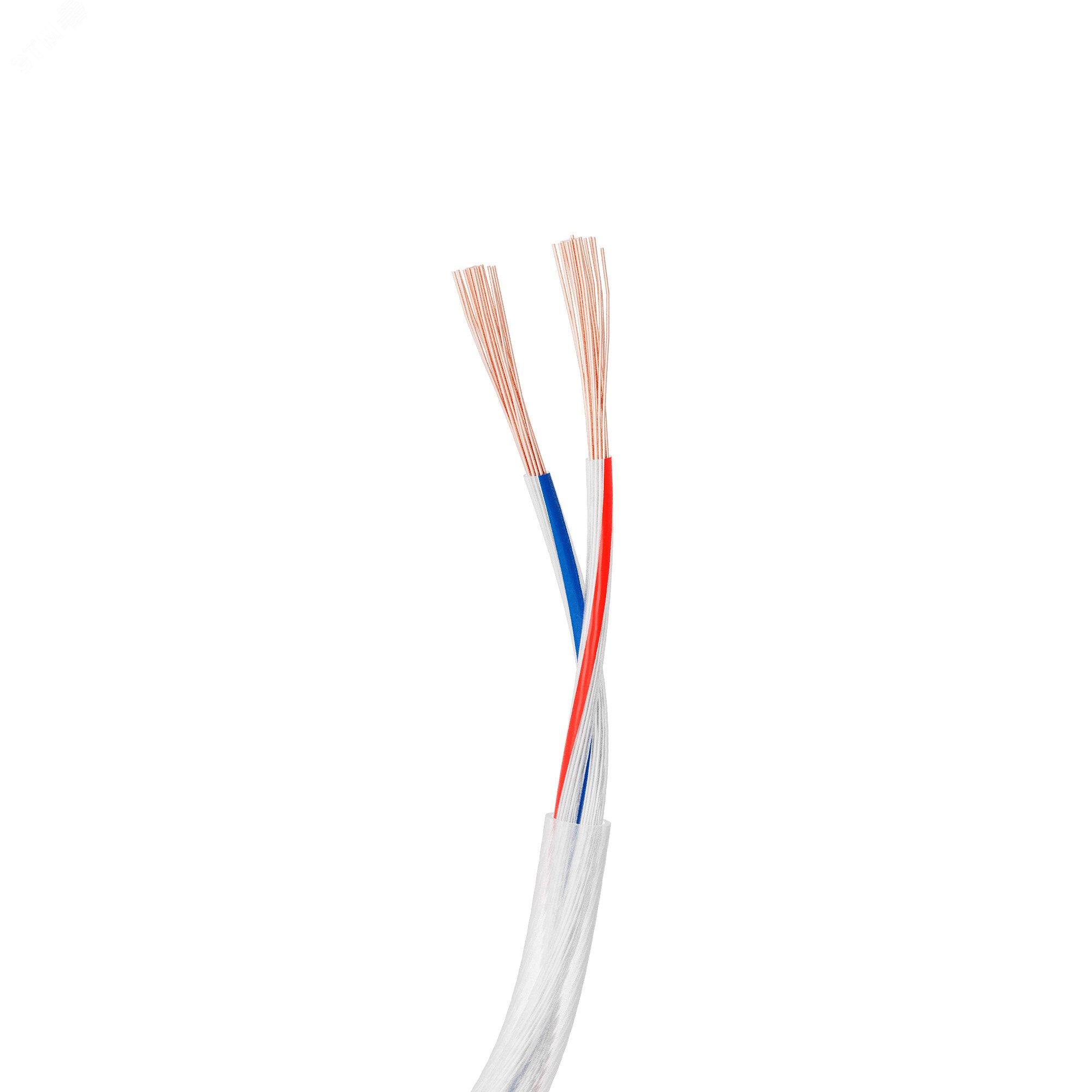 Изображение товара Провод питания ARL-20AWG-CLEAR-2Wire-CU-Double 50м для светодиодных лент