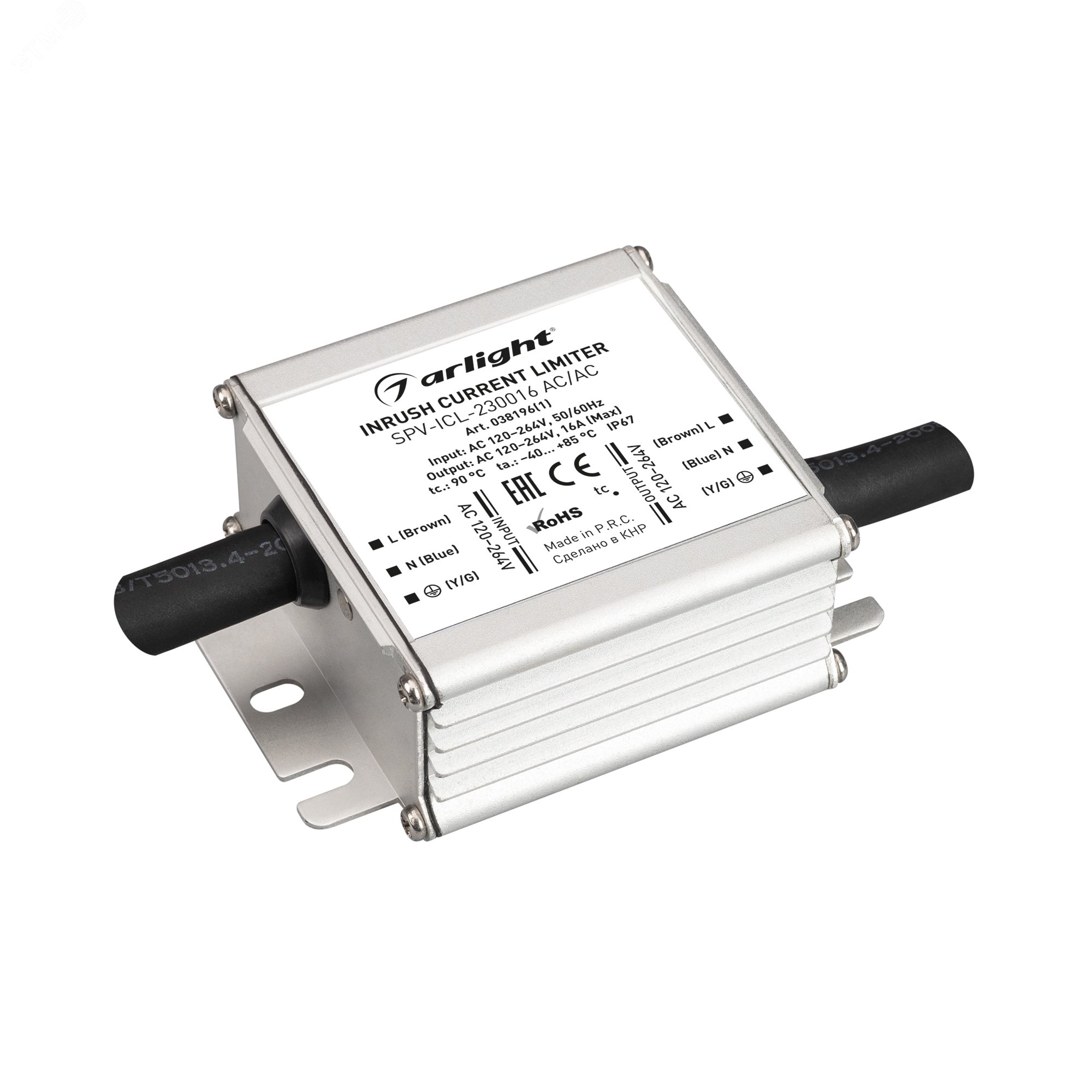 Spv Ac Ограничитель пускового тока SPV-ICL-230016 AC/AC (120-264V, 16A ...