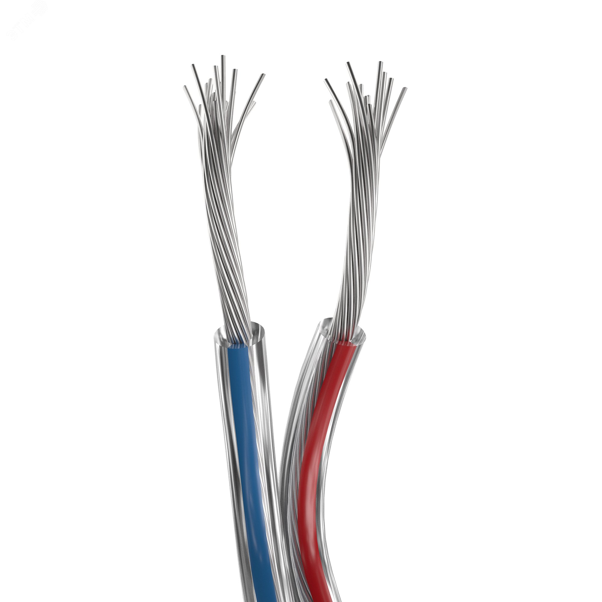 Изображение товара Шлейф питания ARL 18AWG CLEAR 2Wire CU 50м для светодиодных лент