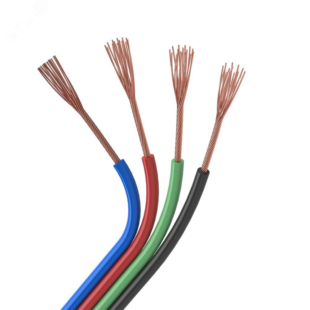 Шлейф питания ARL-24AWG-4Wire-CU (-) 033157 Arlight