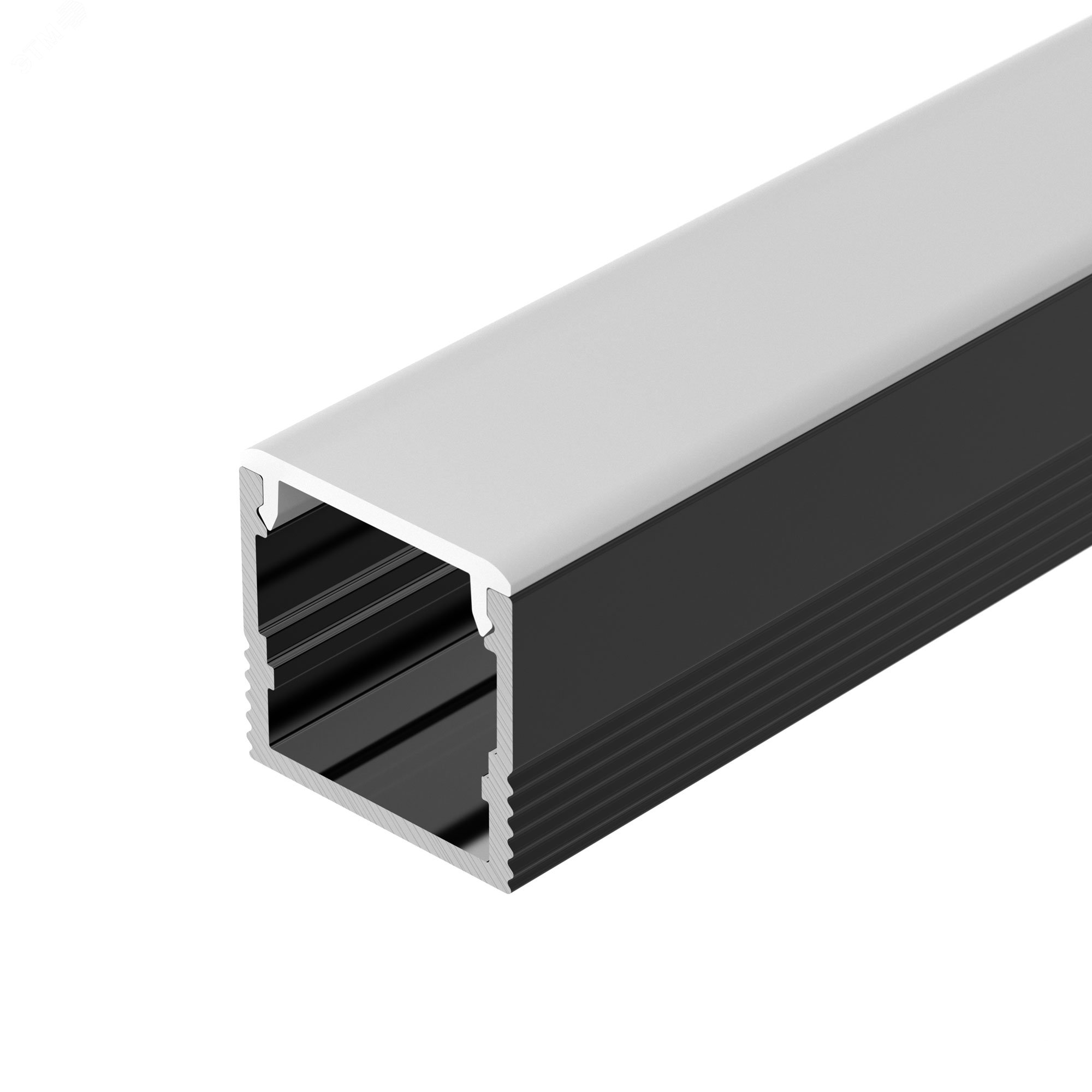 Изображение товара Профиль SL-MINI-15-2000 BLACK (Алюминий) (м)