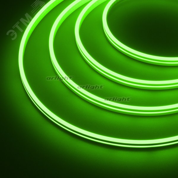 Гибкий неон ARL-MOONLIGHT-1004-SIDE 24V Green (ARL, 6.8 Вт/м, IP65) 031013 Arlight