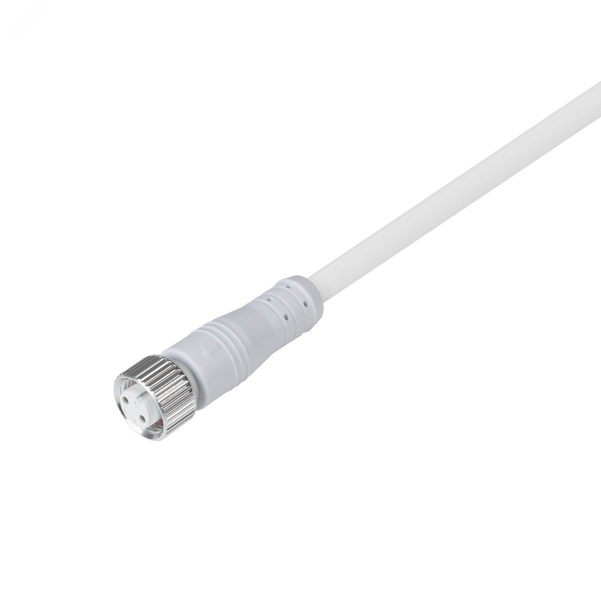 Изображение товара Коннектор питания Arlight ARL-WAVE-1615-FEMALE 2 пина IP67 пластик