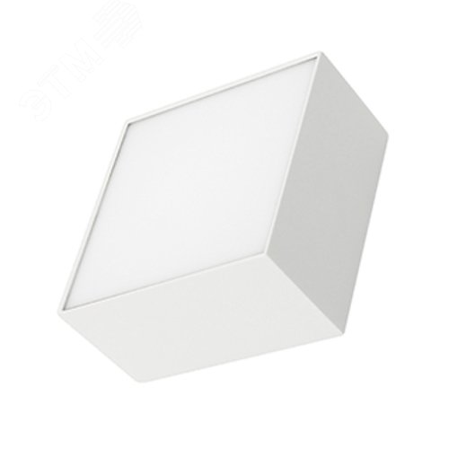 Изображение товара Светильник SP-QUADRO-S120x120-13W Warm3000 (WH, 120 deg, 230V) (, IP40 Металл, 3 года) (шт)