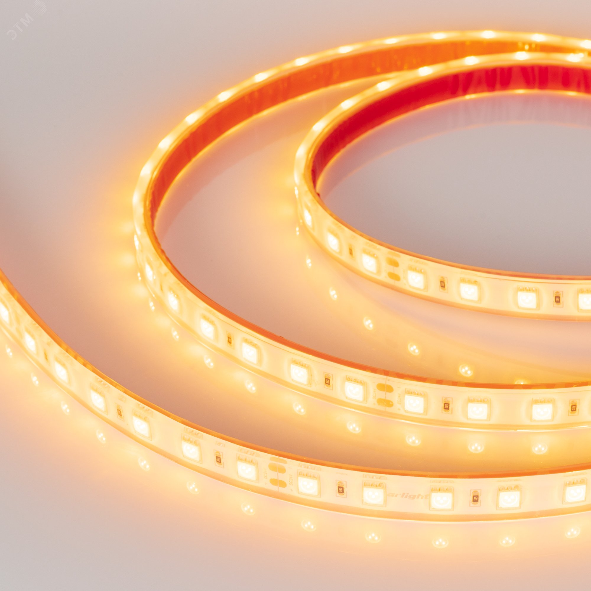 Изображение товара Лента светодиодная 14,4 Вт/м 24В IP68 Жёлтый 60LED/м RT/RTW-B60-10-13mm SMD 5060 5 м (м)
