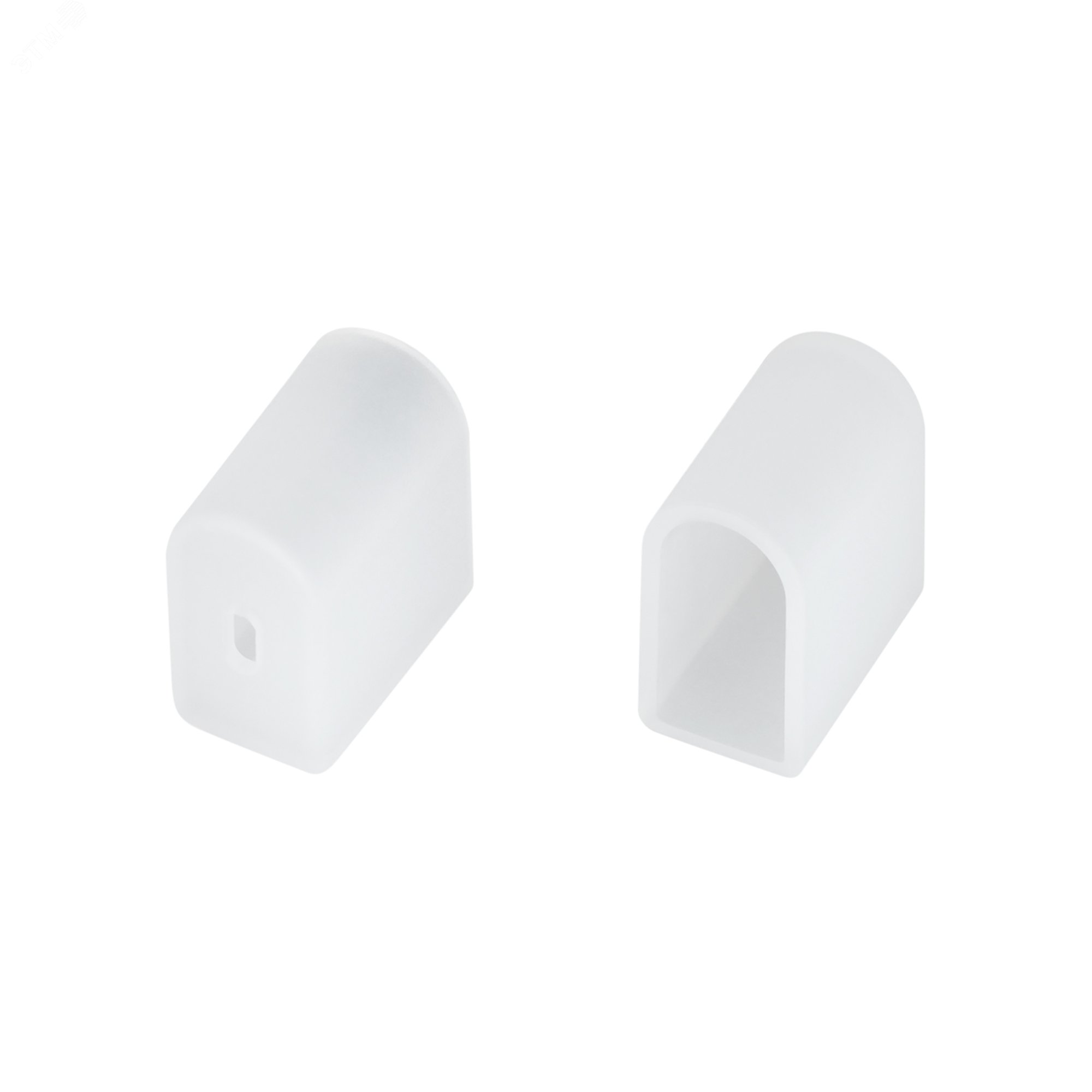 Изображение товара Комплект силиконовых заглушек AURORA-1206-CAP-SET-WH от Arlight для герметичных лент