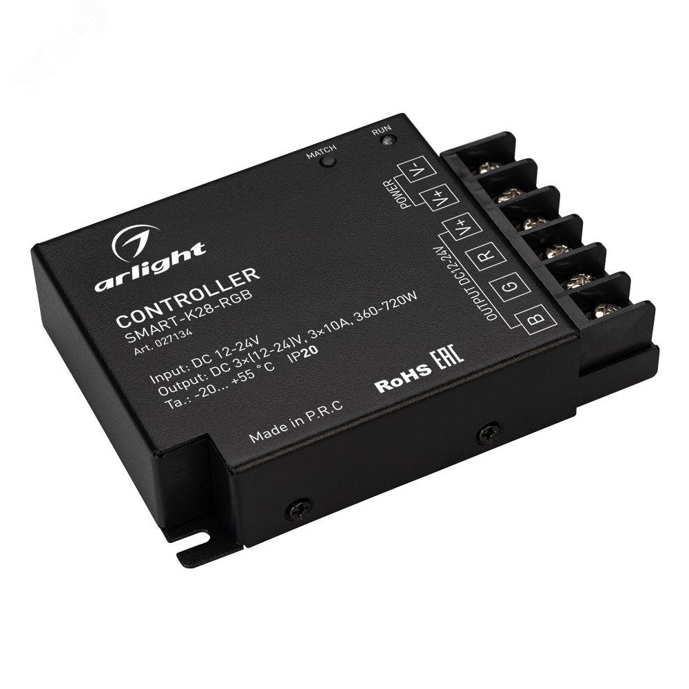 Изображение товара Контроллер Arlight SMART-K28-RGB для светодиодных лент 12-24V