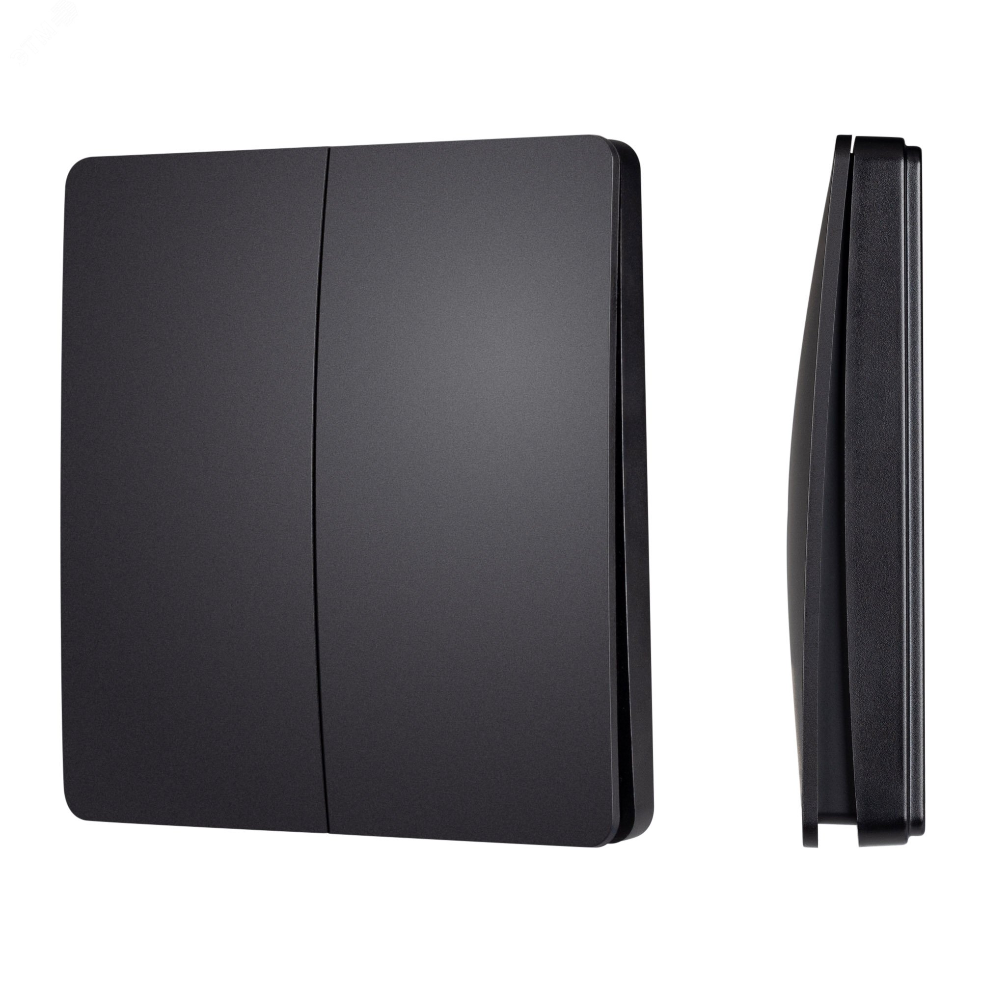 Изображение товара Панель управления кнопочная INTELLIGENT ARLIGHT KINETIC-801-22-2G-WP-SUF Black (No battery, IP67, 433Mhz) (IARL, IP67 пластик, 3 года) (шт)