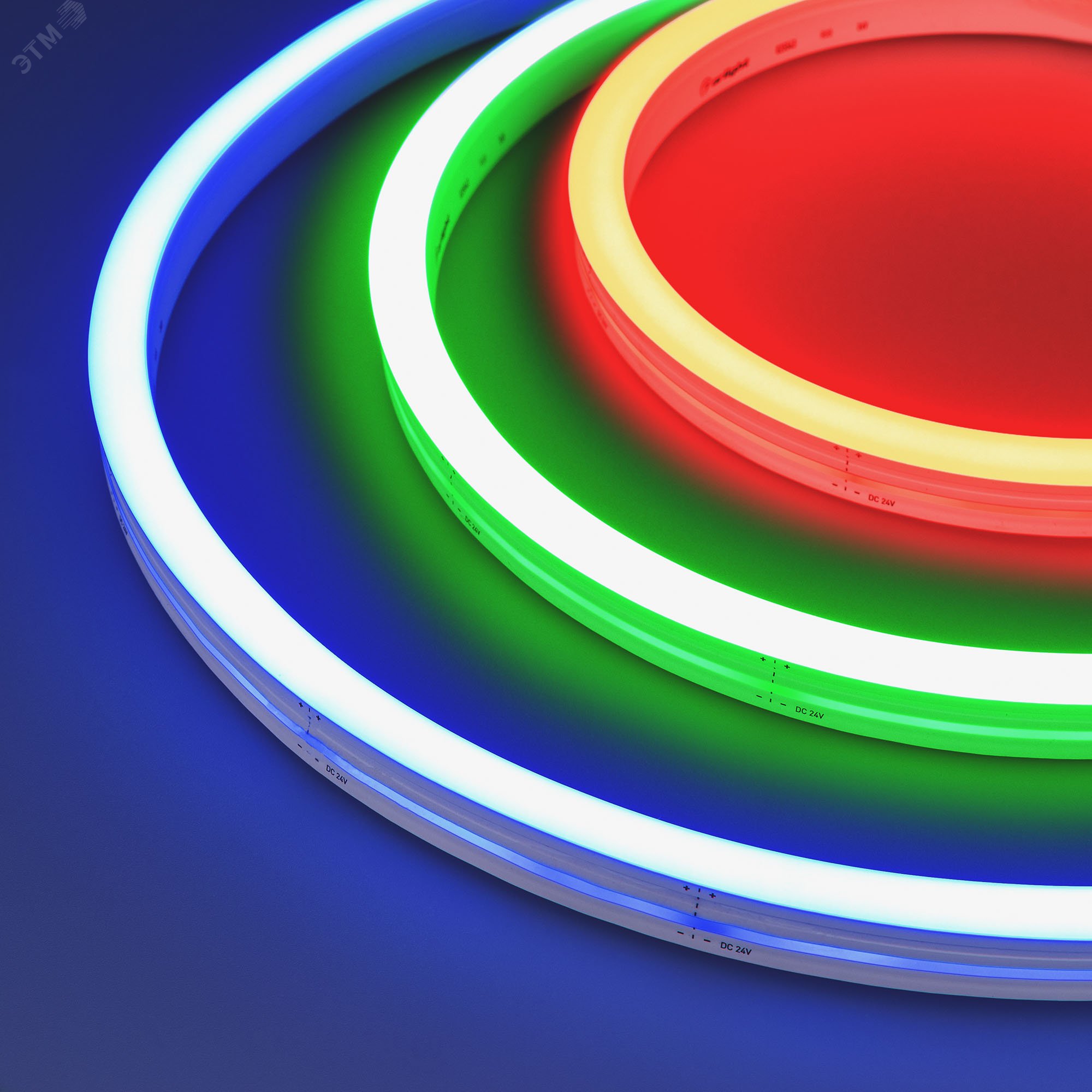 Изображение товара Герметичная RGB светодиодная лента MOONLIGHT-SIDE-B84 24V 5м IP67