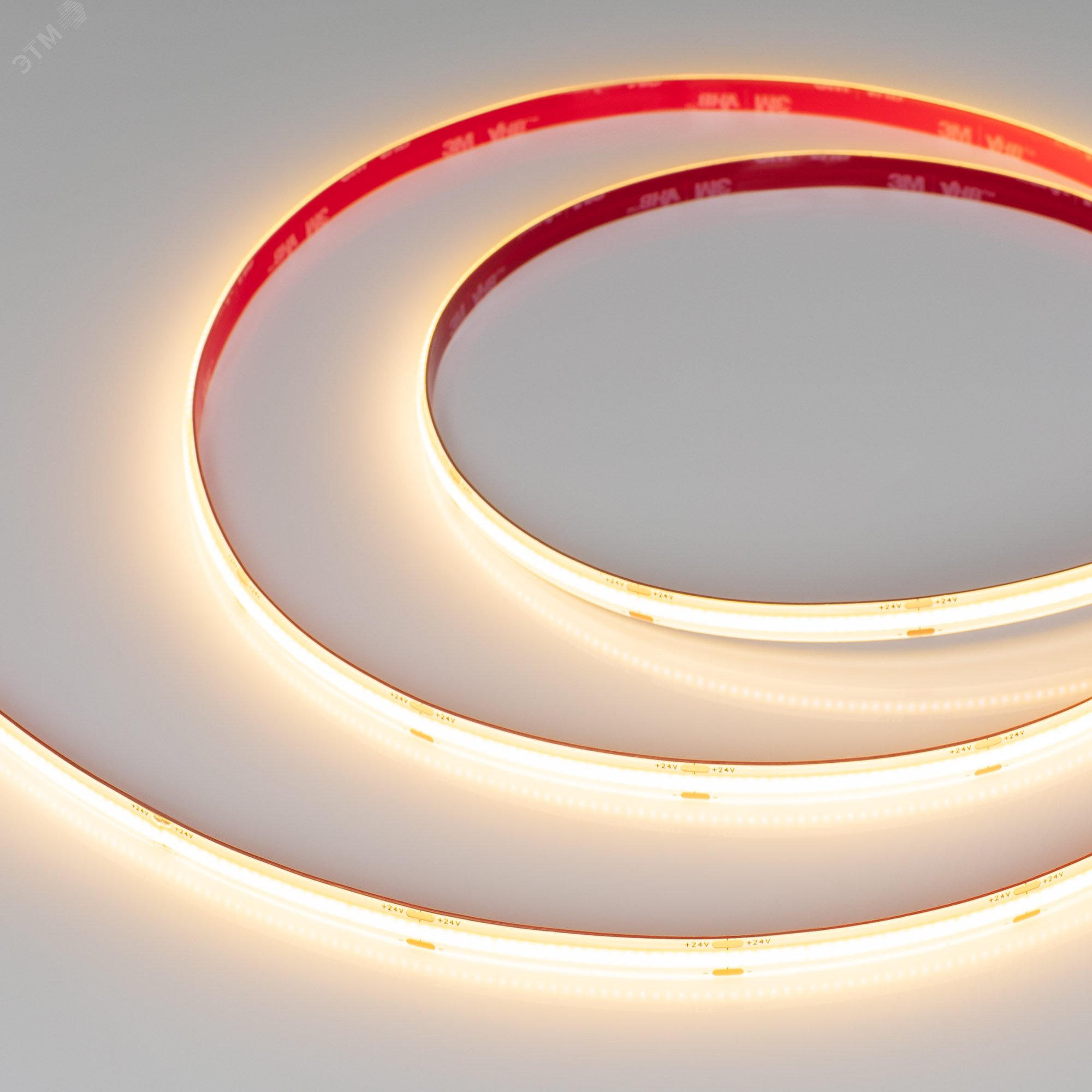 Изображение товара Светодиодная лента COB 10 Вт/м 24В IP65 2700K 480 LED/м Arlight