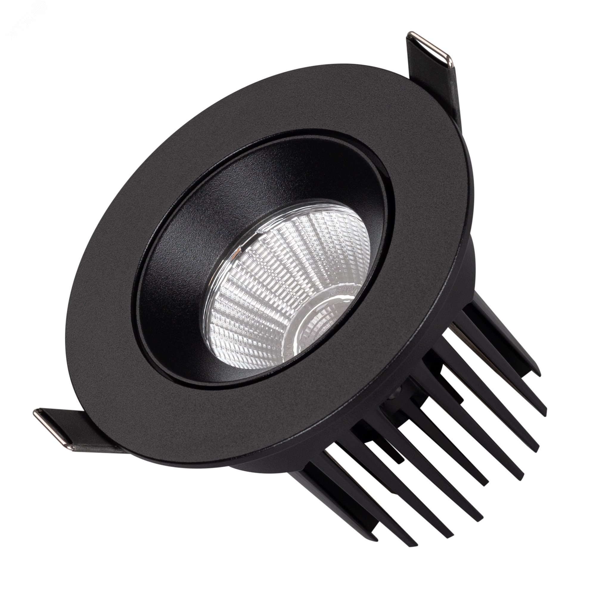 Изображение товара Встраиваемый поворотный светильник MS-ATOLL-BUILT-TURN-R94-10W 3000K IP54 черный