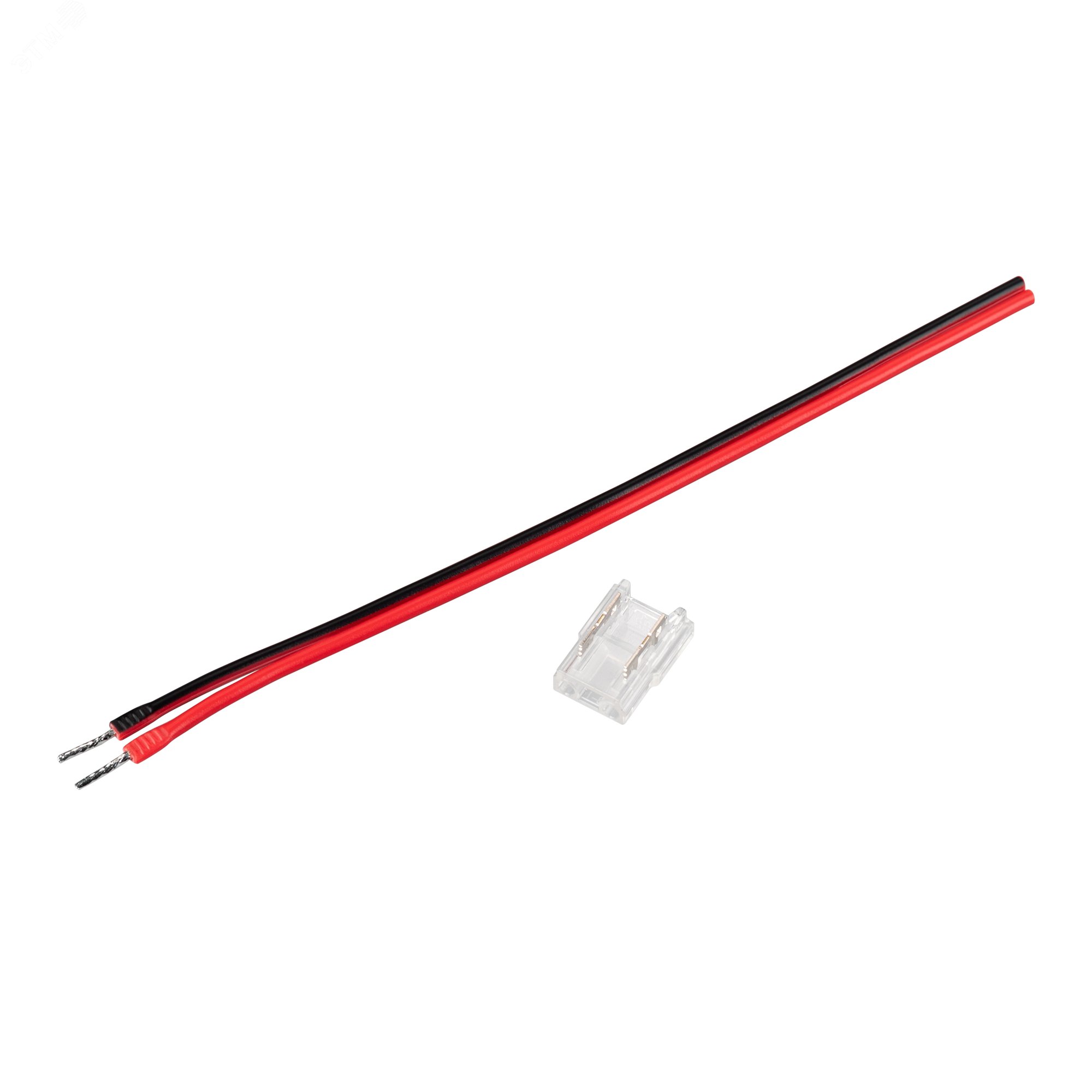 Изображение товара Коннектор выводной COB-MONO-8-2pin-STW-L120-X1 для светодиодных лент